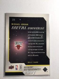2008-2009 Skybox Metal Universe Michael Jordan RARE