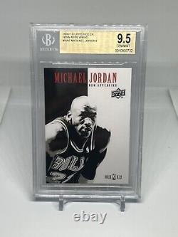 2009-10 Upper Deck Now Appearing Michael Jordan BGS 9.5 Gem Mint Rare Insert