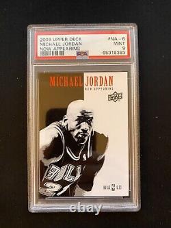 2009-10 Upper Deck Now Appearing #NA-6 Michael Jordan PSA 9 Scarface Poster