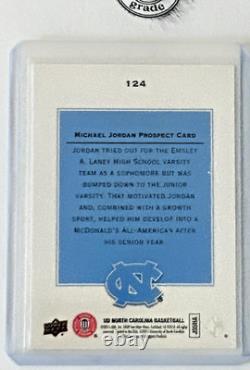 2010-11 upper deck north carolina basketball museum michael jordan #124 mint