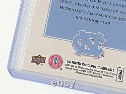 2010-11 upper deck north carolina basketball museum michael jordan #124 mint