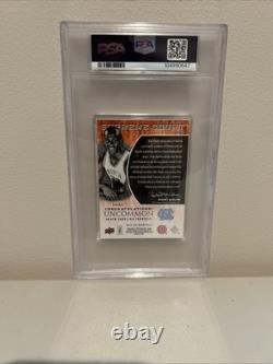 2010 SP Authentic Michael Jordan Supreme Court Floor #MJ14 PSA Excellent 5