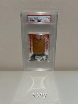 2010 SP Authentic Michael Jordan Supreme Court Floor #MJ14 PSA Excellent 5