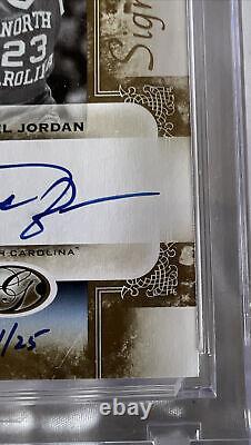 2011 Ud All Time Greats Michael Jordan Signatures Silver Auto 14/25