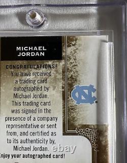 2011 Ud All Time Greats Michael Jordan Signatures Silver Auto 14/25