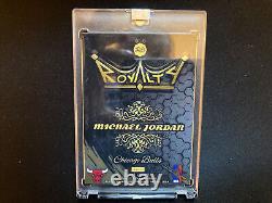 2021 Michael Jordan Red Royalty Reflector By Legacy Collectibles. Custom Card