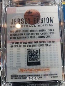 2022 Jersey Fusion Michael Jordan Game Used 1987-88 Jersey Tripple Patch