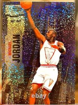 2022 Metal Universe #1 Michael Jordan Silver Dot Parallel. Ssp /299