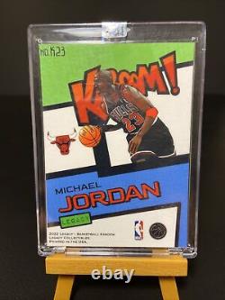 2022 Michael Jordan Purple Kaboom Card by Legacy Sealed