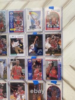 28 Michael Jordan Cards Lot Of 28 Cards Chicago Bulls Jordan