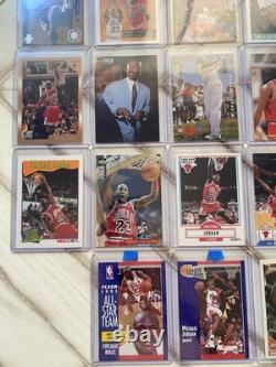 28 Michael Jordan Cards Lot Of 28 Cards Chicago Bulls Jordan