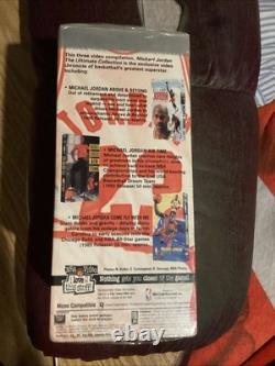3 Complete Sets of Sealed Michael Jordan VHS and DVD's Never Opened Rare