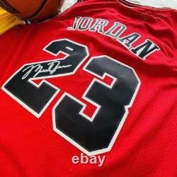 (4) Michael Jordan Kobe Bryant Signed Jersey Autographed Basketball BECKETT COA