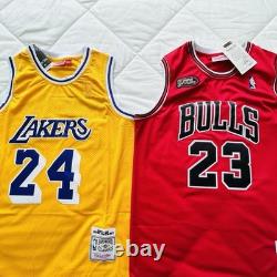 (4) Michael Jordan Kobe Bryant Signed Jersey Autographed Basketball BECKETT COA