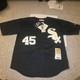 #45 Michael Jordan 1991 Cooperstown Mitchell & Ness Vintage White Sox Jersey XL