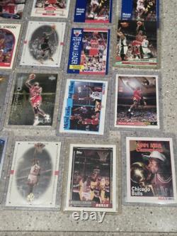 48 Good Michael Jordan Bulls Card Bundle Of cards Fleer Upper Deck Hoops
