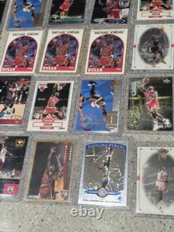 48 Good Michael Jordan Bulls Card Bundle Of cards Fleer Upper Deck Hoops