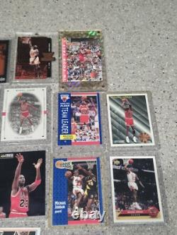 48 Good Michael Jordan Bulls Card Bundle Of cards Fleer Upper Deck Hoops