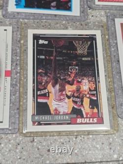 48 Good Michael Jordan Bulls Card Bundle Of cards Fleer Upper Deck Hoops