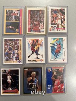 51x Michael Jordan Card Collection with Inserts, Topps, Upper Deck, PSA Graded 90s