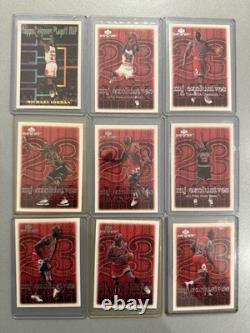 51x Michael Jordan Card Collection with Inserts, Topps, Upper Deck, PSA Graded 90s