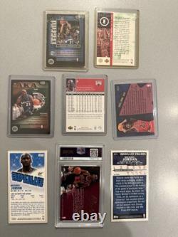 51x Michael Jordan Card Collection with Inserts, Topps, Upper Deck, PSA Graded 90s