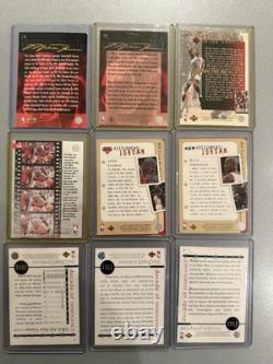 51x Michael Jordan Card Collection with Inserts, Topps, Upper Deck, PSA Graded 90s