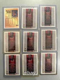 51x Michael Jordan Card Collection with Inserts, Topps, Upper Deck, PSA Graded 90s