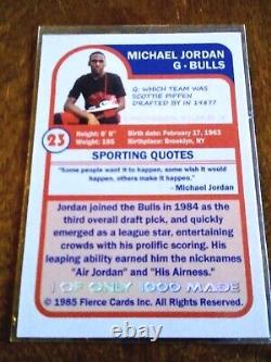 6 Card Michael Jordan 1985-86 Rookie Card Set PR/1000 See Pictures Rare