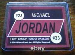 6 Card Michael Jordan 1985-86 Rookie Card Set PR/1000 See Pictures Rare