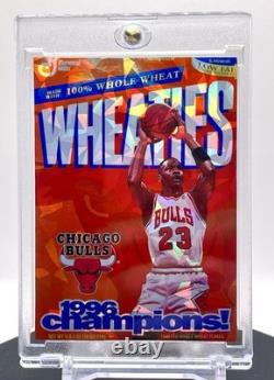 6 Card Michael Jordan SP Wheaties Cracked Ice Holographic Custom Card Set 90s