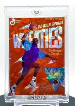 6 Card Michael Jordan SP Wheaties Cracked Ice Holographic Custom Card Set 90s
