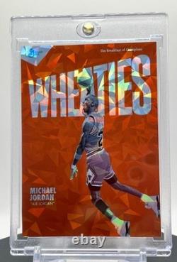 6 Card Michael Jordan SP Wheaties Cracked Ice Holographic Custom Card Set 90s