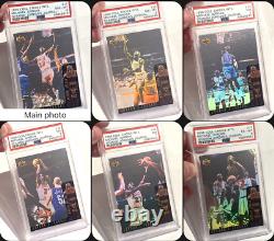 6 Michael Jordan Basketball Refractor 1996 Upper Deck Coll Choice Holo Cards Psa