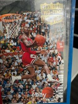 (7) Michael Jordan Card Lot Chicago Bulls HOF WithSLAM DUNK ERROR