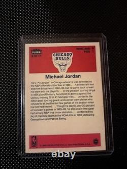 86 Fleer Michael Jordan Sticker Rookie 86 Fleer Michael Jordan Sticker Rookie