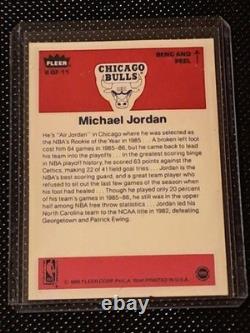 86 Fleer Michael Jordan Sticker Rookie