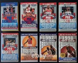 8x The Complete Handbook of Pro Basketball (1991-1998) 7 MICHAEL JORDAN Covers