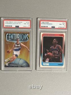 90's Basketball Card Lot 70+ Inserts, Kobe RC, MJ, PSA Centurions /500 & more