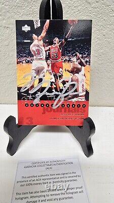 97-98 Upper Deck Jordan Championship Michael Jordan Signed