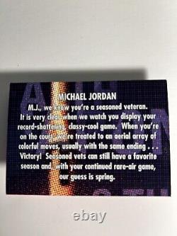 98/99 Michael Jordan Skybox Thunder Flight School HOF GOAT Rare Insert