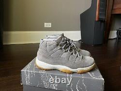 Air Jordan 11 Premium Grey Suede 2016 Sz 9.5 OG ALL RARE