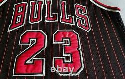 Authentic Champion Michael Jordan, 1995-96 Chicago Bulls Pinstripe Jersey Sz 48