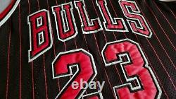 Authentic Champion Michael Jordan, 1995-96 Chicago Bulls Pinstripe Jersey Sz 48