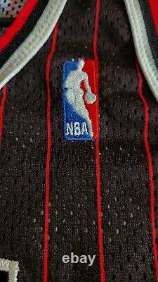 Authentic Champion Michael Jordan, 1995-96 Chicago Bulls Pinstripe Jersey Sz 48