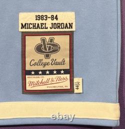 Authentic Michael Jordan #23 UNC 83-84 NCAA Mitchell & Ness Shooting Shirt 44/L