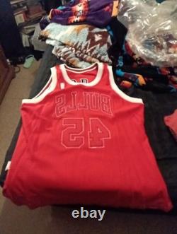 Authentic Michael Jordan Jersey Size 48 Champion Worn Twice Hand Stitched