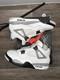 Authentic Nike Air Jordan 4 Retro White Cement Og 2025 WORN size 8.5 MENS