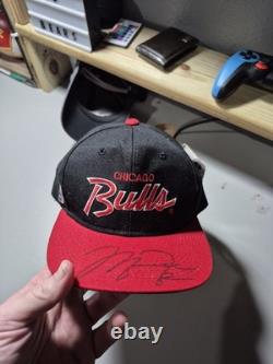 Autographed Michael Jordan Hat