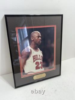 Bob Horsch Michael Jordan Signed Limited Edition Retirement 1993 Framed 11x14